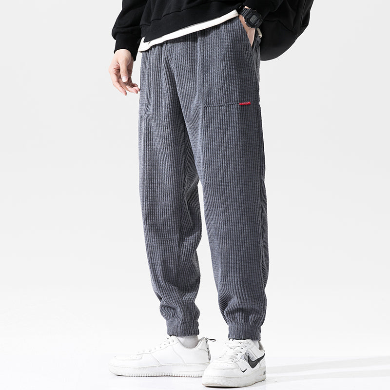Men's workwear sports corduroy casual pants