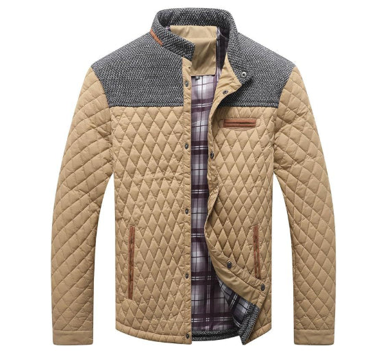 Men's Fashion Personalized Machine Quilted Cotton Suit