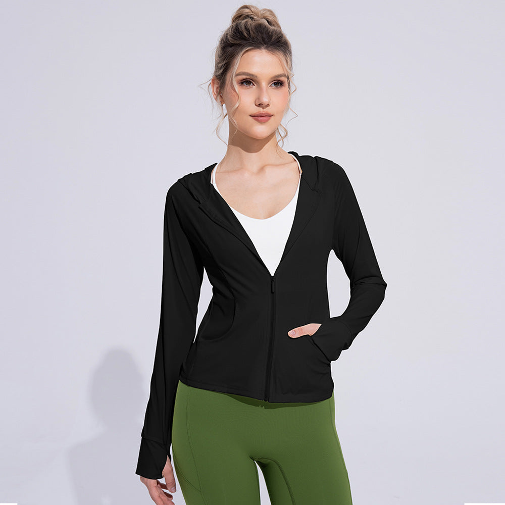 Women's Summer UV Protection Long Sleeve Cool Feeling Ice Silk Sun Protection Clothing