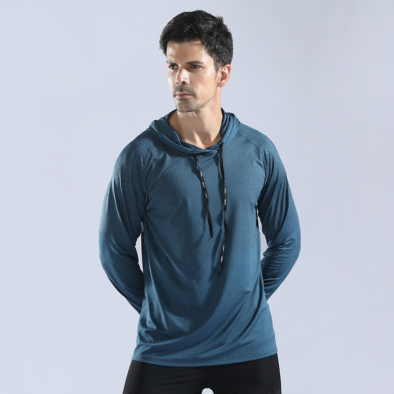 Men's Loose Casual Hooded Sports Sweater Top