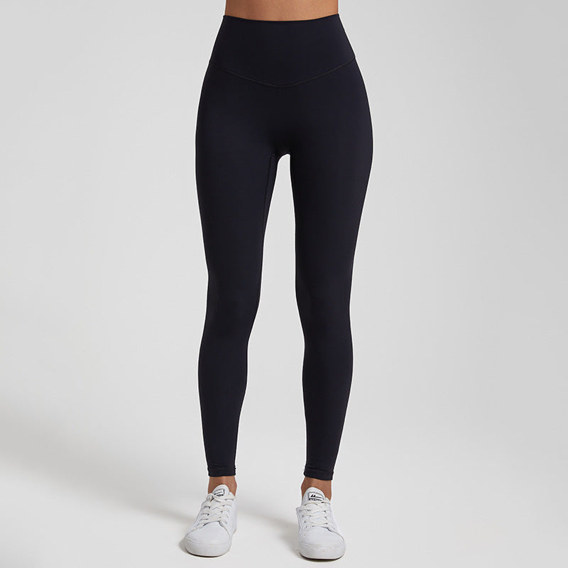 New Yoga European And American High Waist Hip Lift Running Fitness Pants
