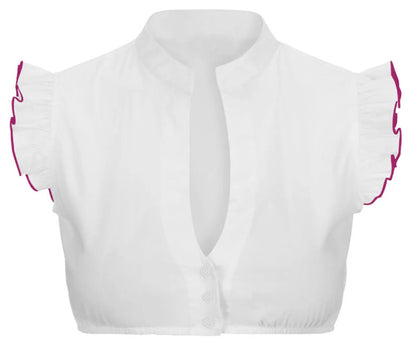 Women's Fashion Personalized Dingdong White Shirt