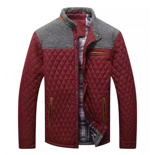 Men's Fashion Personalized Machine Quilted Cotton Suit