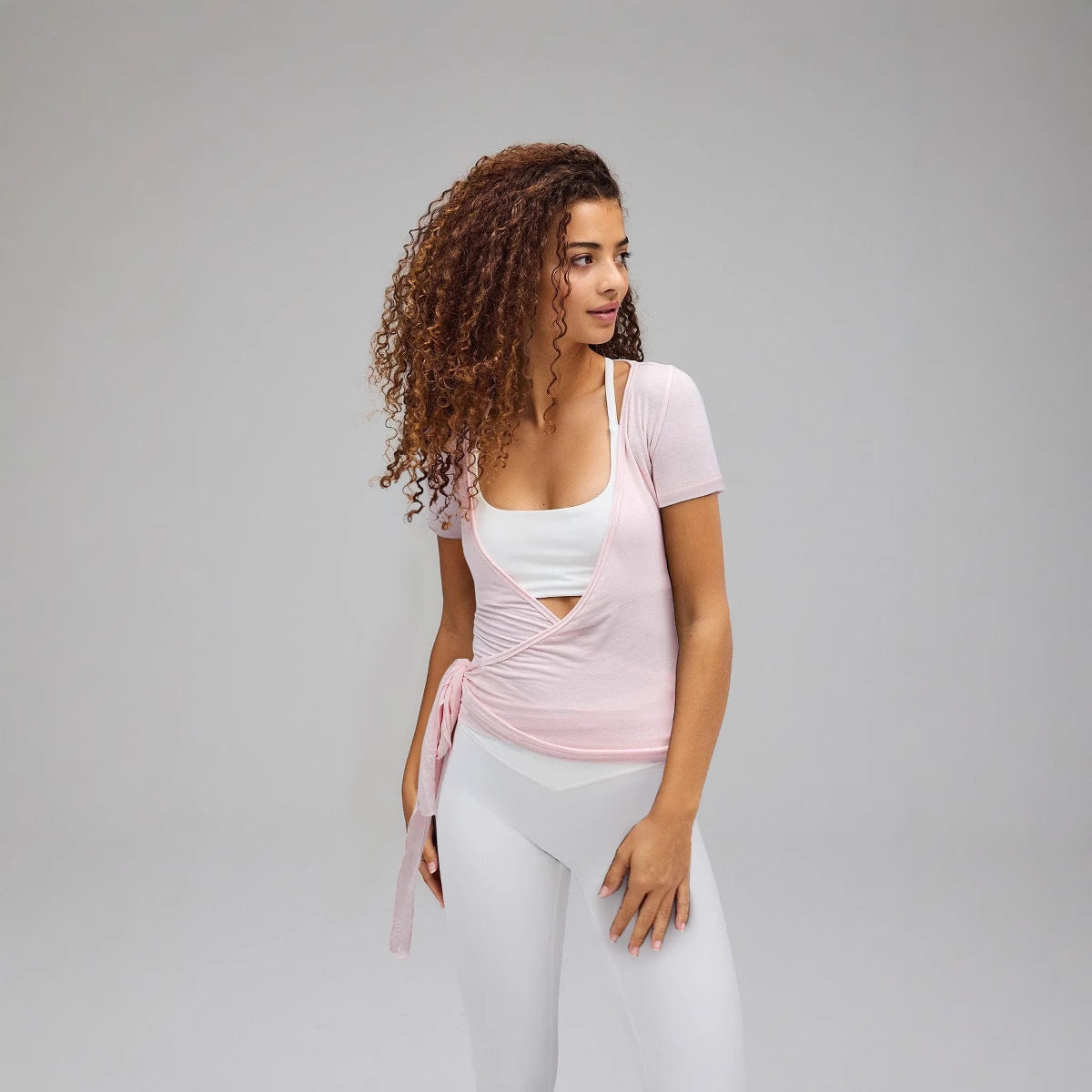 Slim-fit Short-sleeved Sports Blouse Running Training Tight