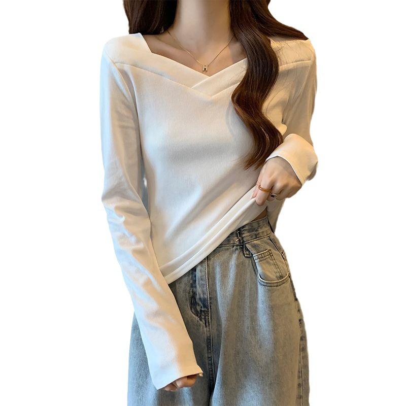 Women's Slim-fit Long-sleeved T-shirt