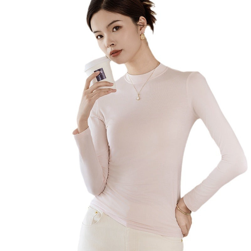 Turtleneck Bottoming Shirt Women's Top Women's Long Sleeve