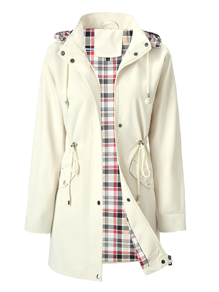 Women's Windbreaker Waterproof Elegant Style