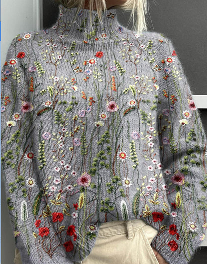 New Christmas Abstract Printing Casual Top