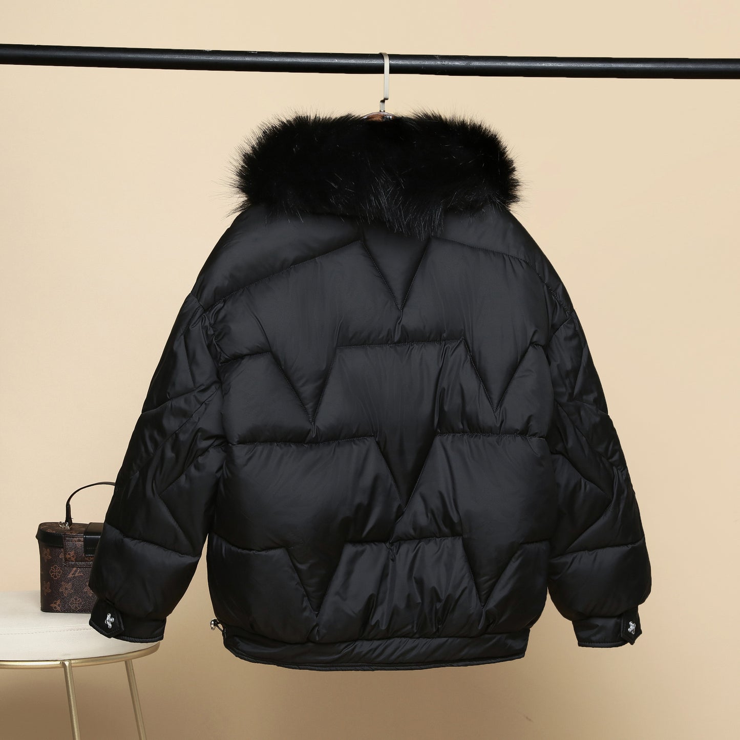Plus Size Women's Clothing Fat Sister Winter Cotton-padded Coat Cotton Jacket