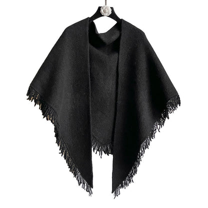 Autumn And Winter Solid Color All-match Warm Scarf