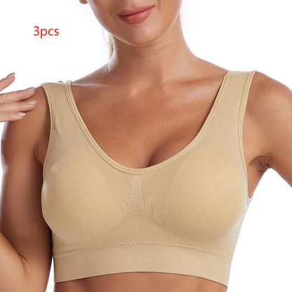 Women's Running Shockproof Push Up Sports Bra