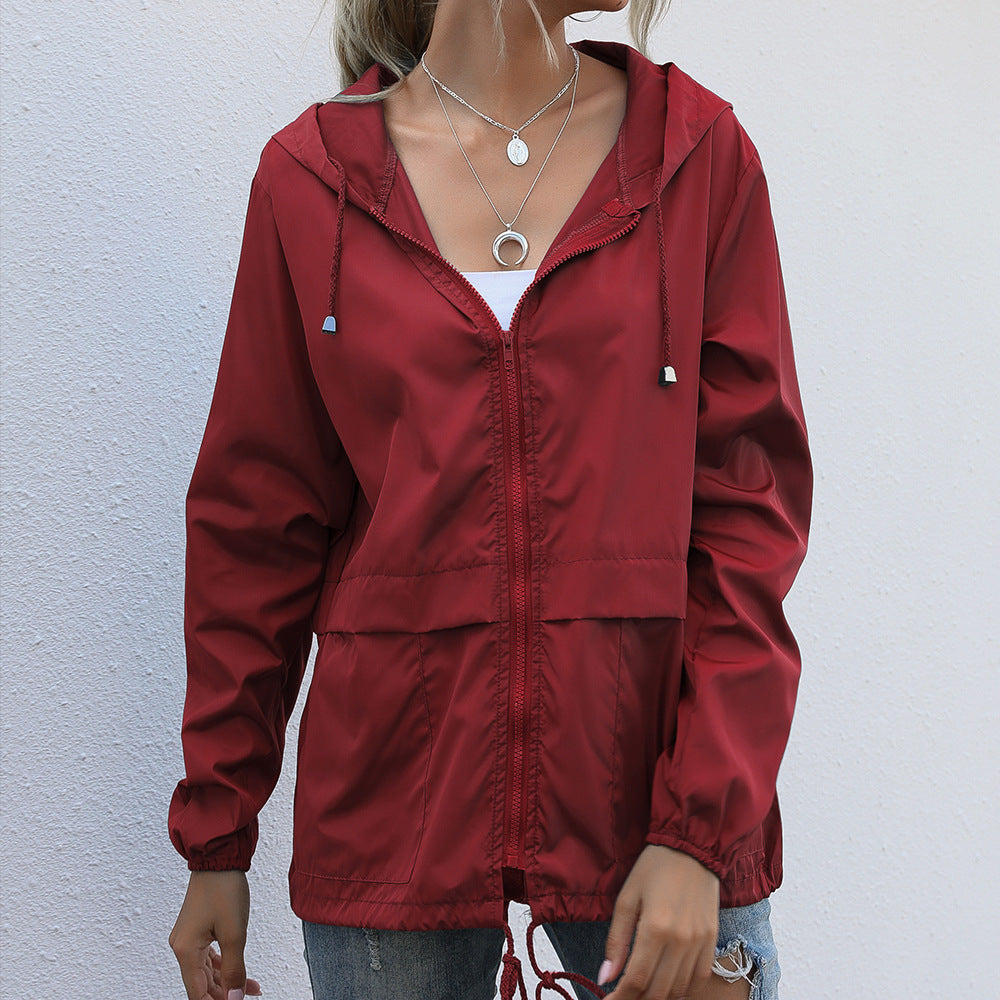 Lightweight Outdoor Hiking Waterproof Raincoat Jacket