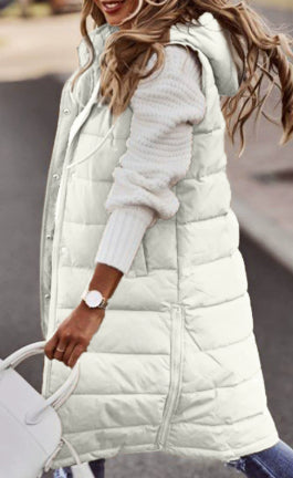 Loose Casual Fashion Single-breasted Sleeveless Jacket