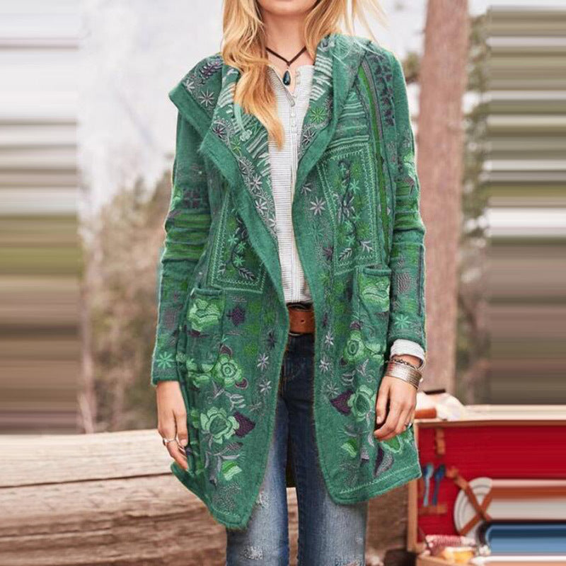 Women's long sleeve coat