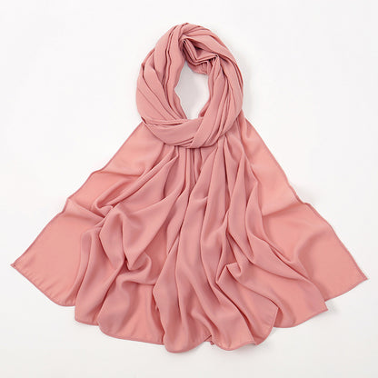 Corner Cathetus All-match Chiffon Headcloth