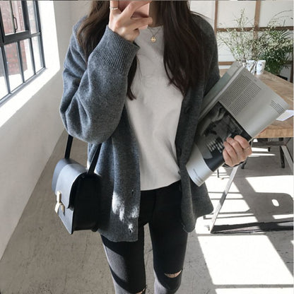 Lazy Style All-match Autumn And Winter Jacket