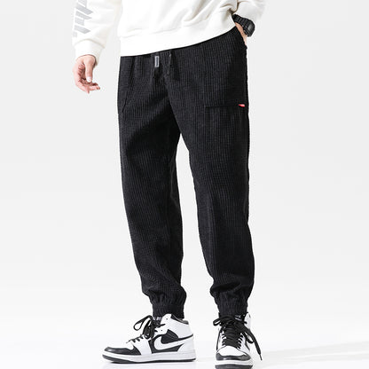 Men's workwear sports corduroy casual pants