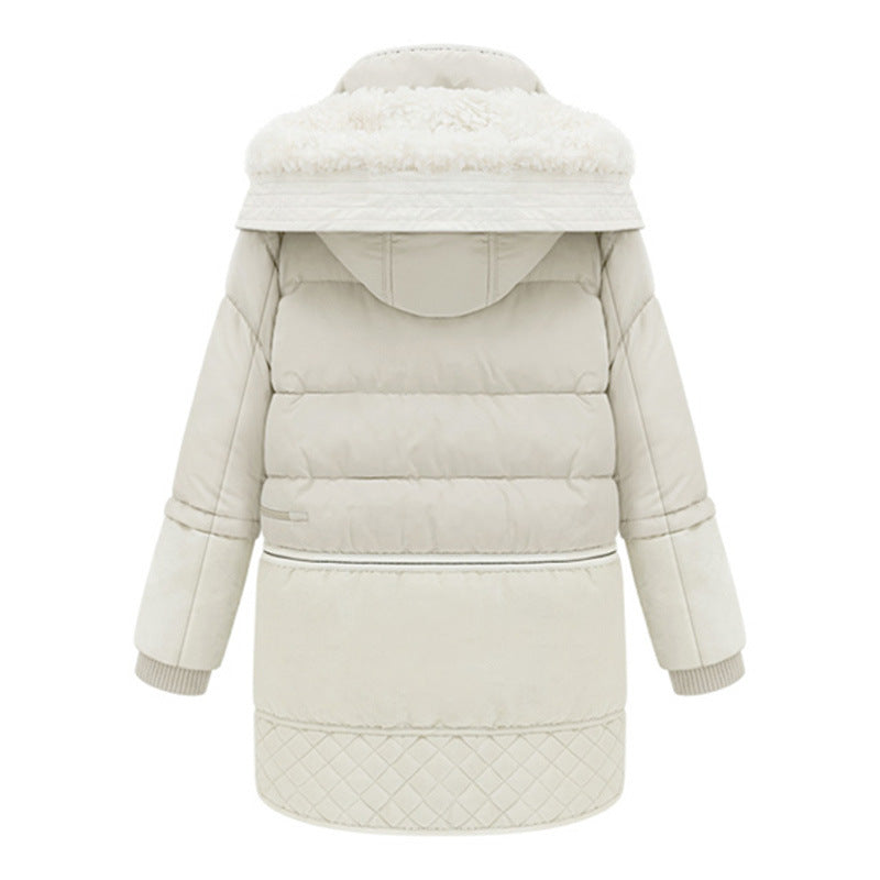 Winter Ladies jacket Korean Chic Lamb Wool Coat