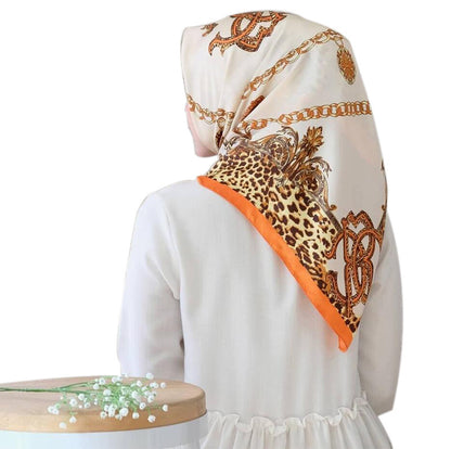 Fashion Simulation Silk Scarf Activity Gift Scarf