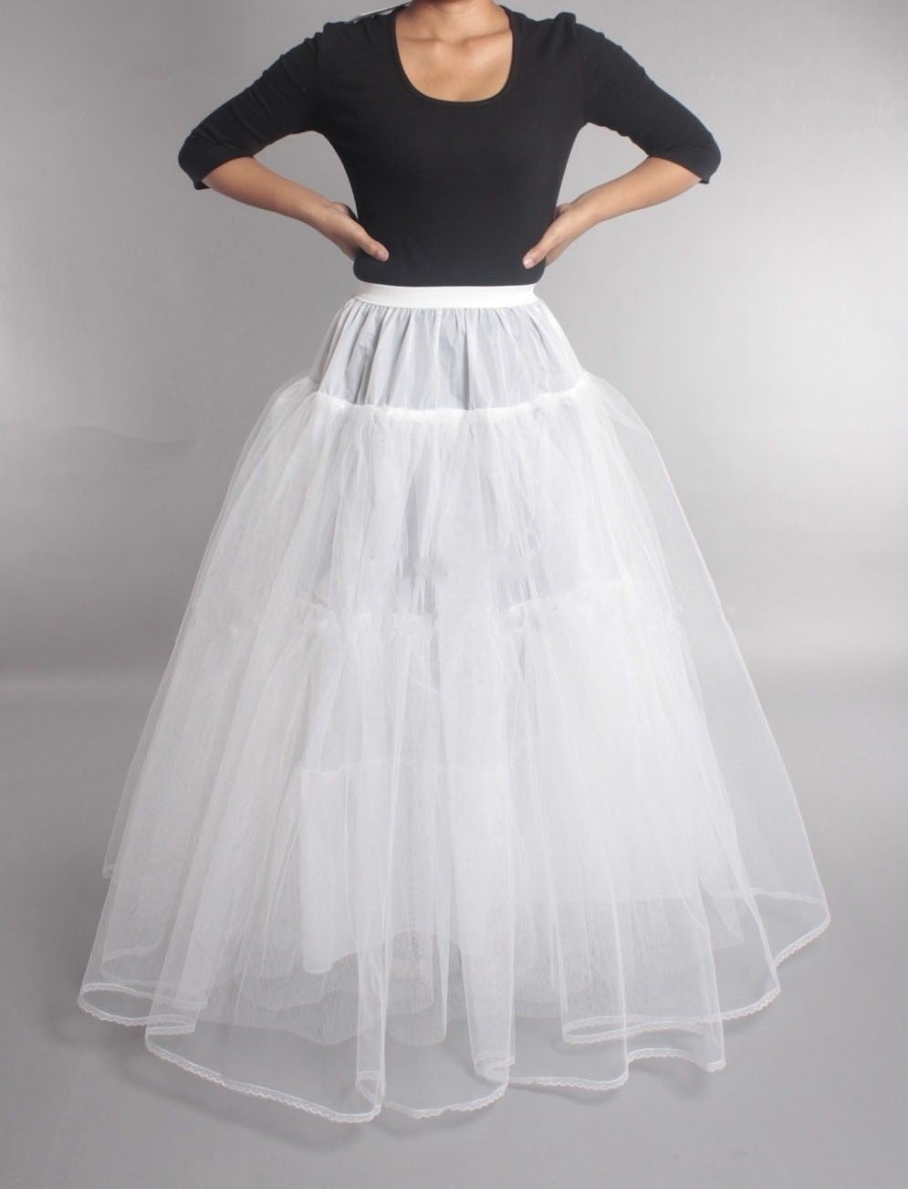 Mengsutang Regular Size New Arrival Wedding Petticoat Crinoline Slip Prom Underskirt Fancy Bridal Dress Hoop Slips