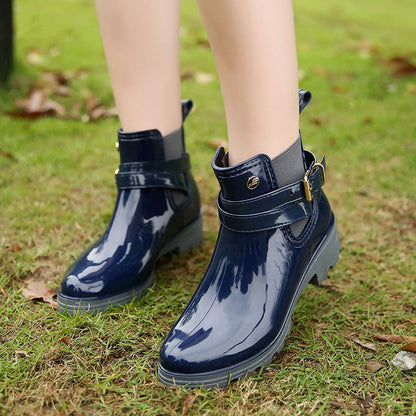 Ladies Short Shiny Women's Boots