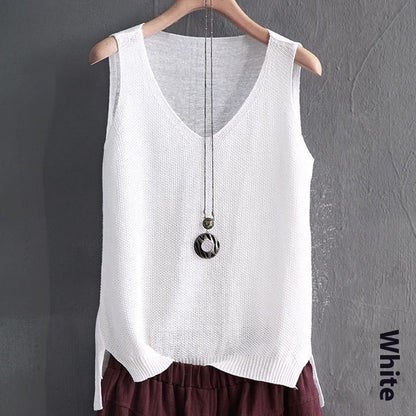 Loose Large Size Strap Vest For Women Summer
