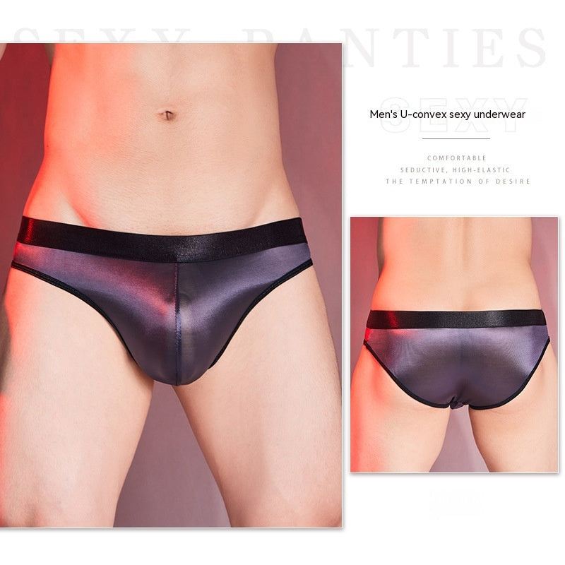 Men's Shiny High Elastic Comfortable And Breathable Underwear