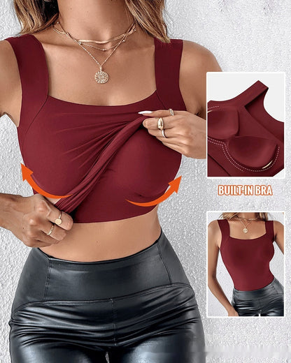 Women's New Seamless Skin Bottom Vest