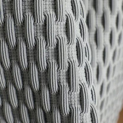 Elegant High-Waisted Pleated Knit Skirt For Women
