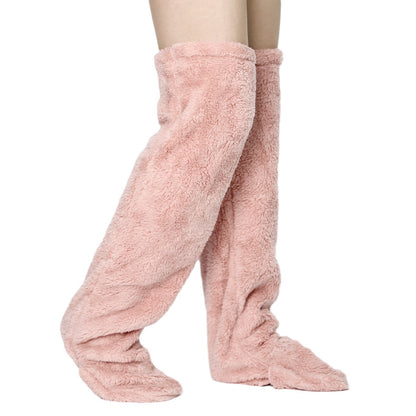 Vacuum Packaging Goose Down Leg Socks