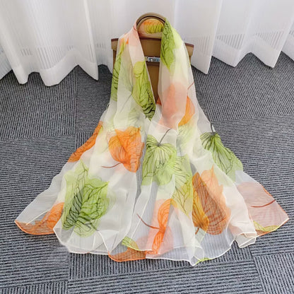 Yarn Cashew Printed Beach Travel Sun Protection Scarf