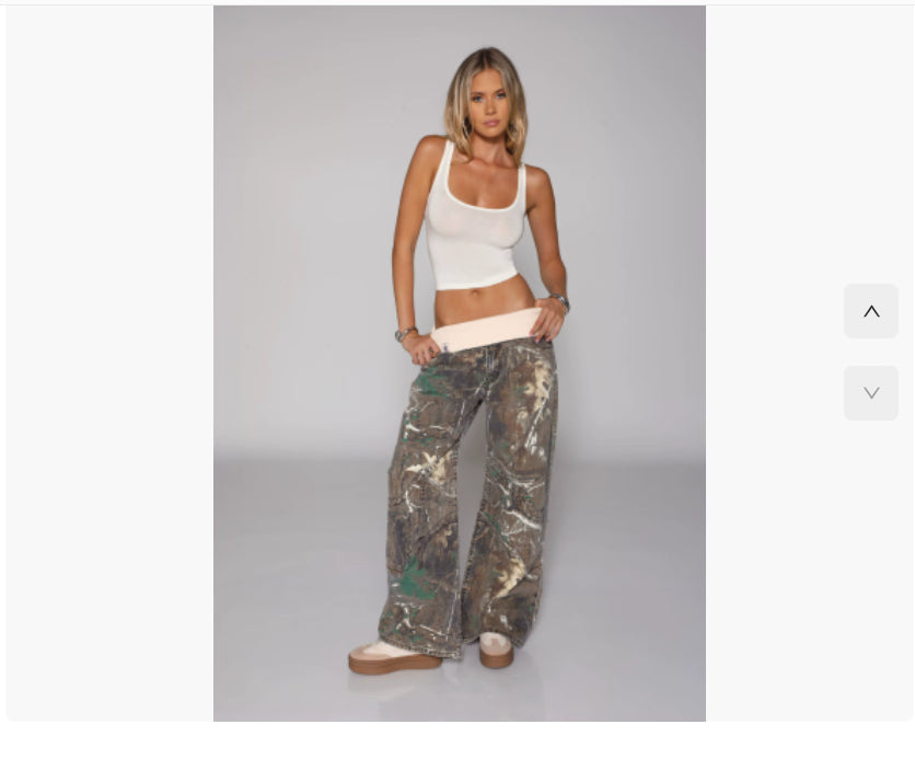American Retro Street Washed Distressed Blue Jeans