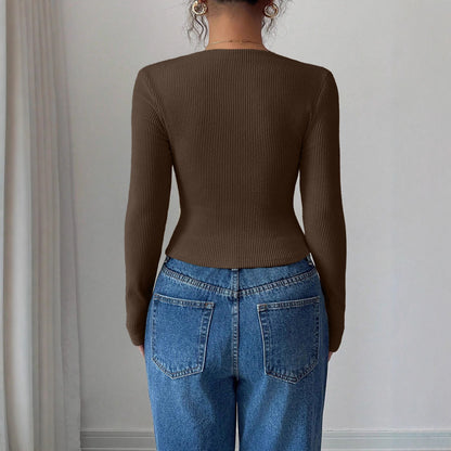 Korean Style Pleating Irregular Design Top