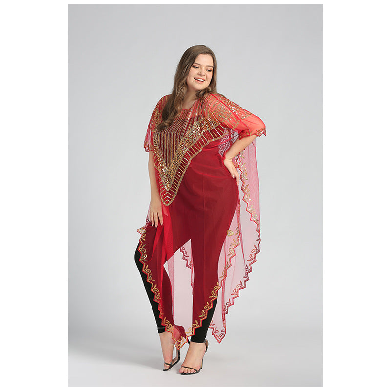 Personalized Batwing Sleeve Women's Casual Shawl
