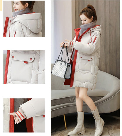 Fashion Women's Mid-length Padded Padded Jacket