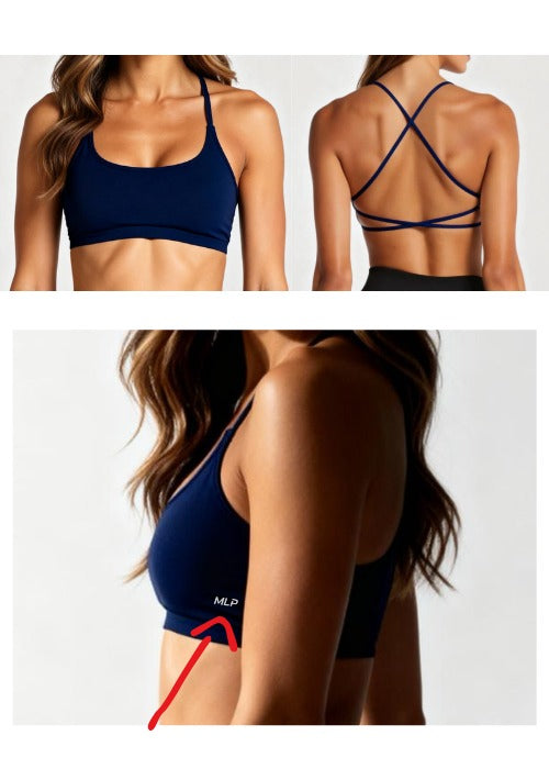 Nude Feel Yoga Bra Outdoor Sports Top For Women