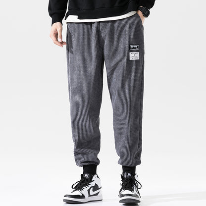Men's workwear sports corduroy casual pants