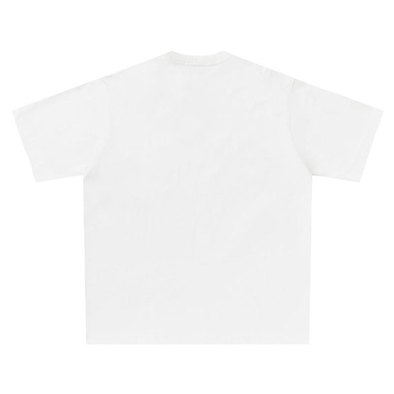 Hand-painted Printed American Short Sleeve