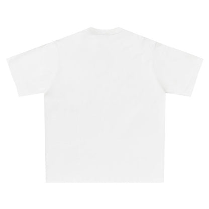 Hand-painted Printed American Short Sleeve