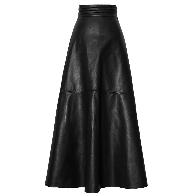 Retro High Waist Slim Bag Hip Long Fishtail Skirt