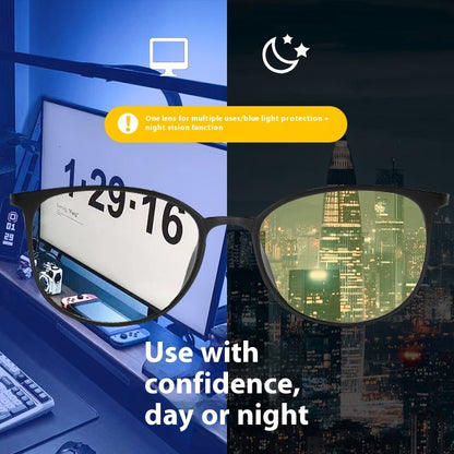 Blocking Blue Light Night Vision Sunglasses