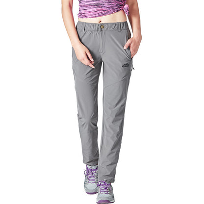 Outdoor Quick-drying Pants Men's And Women's Thin Elastic