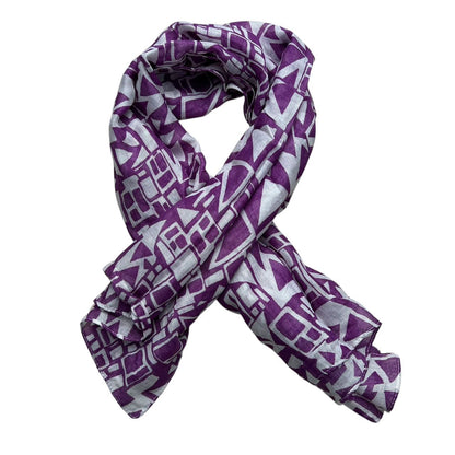 Purple Boho Square Scarf,Head Scarf,Luxe Look For Evening Wear,Scarf,vacation,daily Life,evening Party,Office Appropriate Subtlety For Women Men