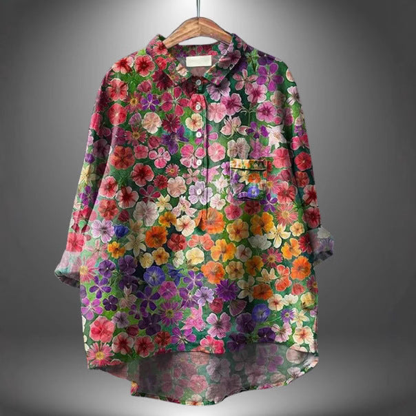 Women's Loose Crew Neck Casual T-shirt