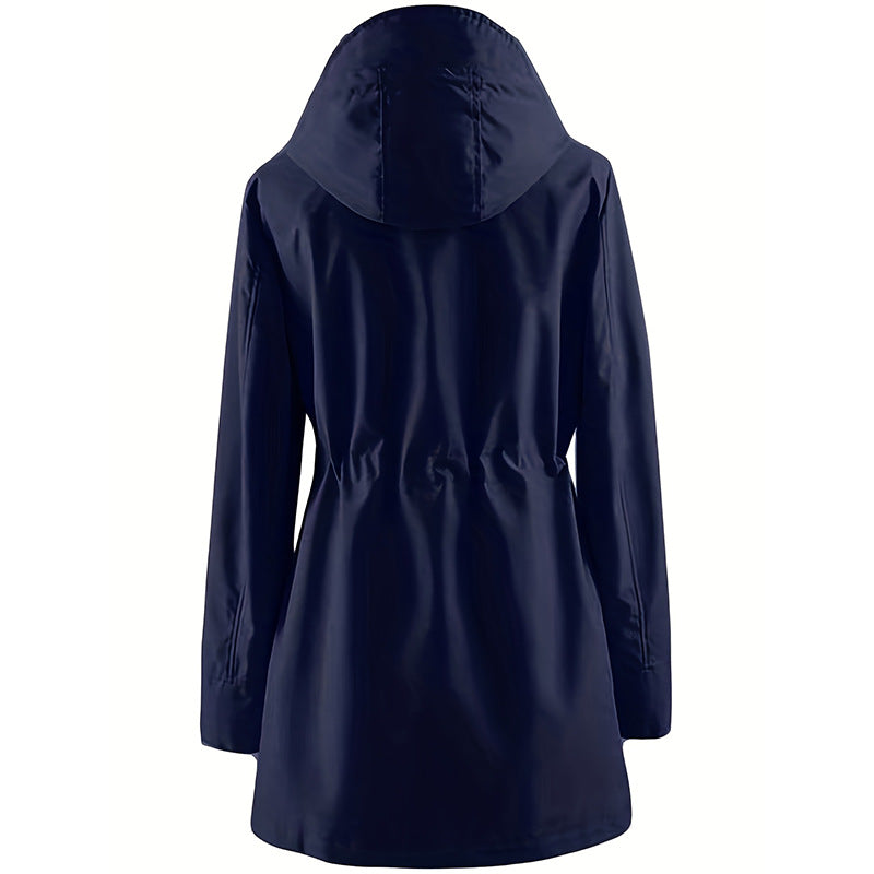 Women's Outdoor Sportswear Lightweight Hooded Windbreaker