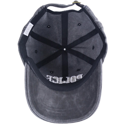 Proud Police Mama Baseball Cap Gifts, Adjustable Embroidered Wash Cotton Baseball Cap