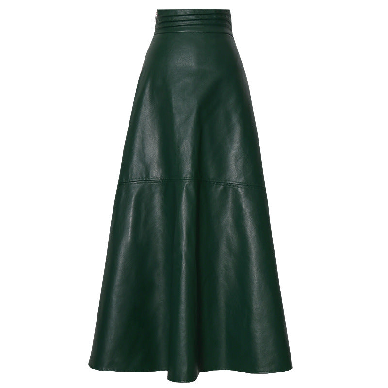 Retro High Waist Slim Bag Hip Long Fishtail Skirt