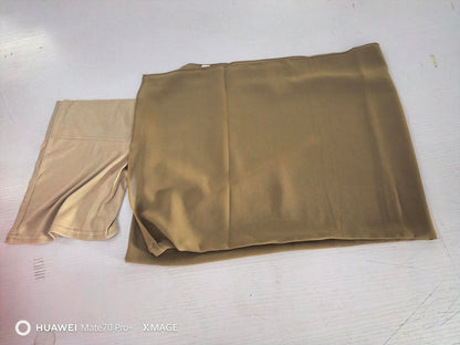 Lazy Chiffon Convenient Headscarf Magnetic Buckle Fixed