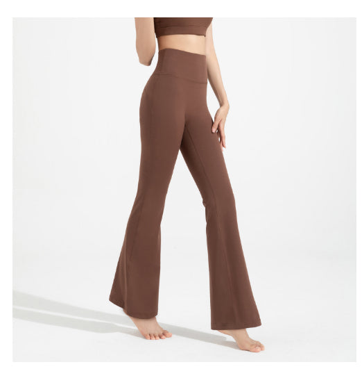 Women's Knitted Long And Micro Flared Side Pocket Pants