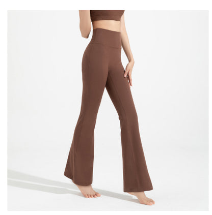 Women's Knitted Long And Micro Flared Side Pocket Pants